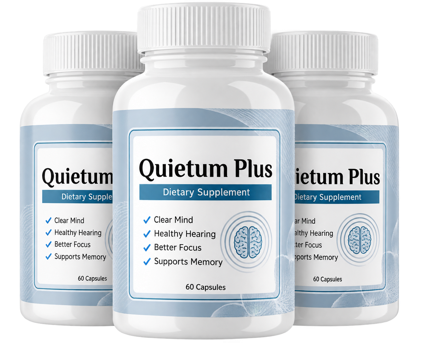 Quietum Plus hearing-support dietary supplement bottle